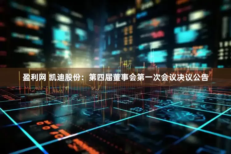 盈利网 凯迪股份：第四届董事会第一次会议决议公告