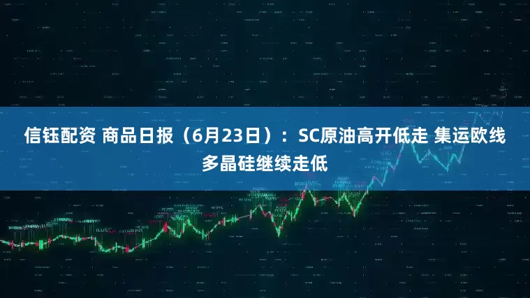 信钰配资 商品日报（6月23日）：SC原油高开低走 集运欧线多晶硅继续走低