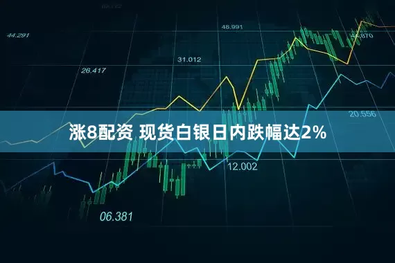 涨8配资 现货白银日内跌幅达2%